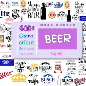 Beer Mega Svg Bundle, Svg - Png, Beer SVG Bundle, Beer Quotes SVG Designs, Beer Glass SVG, Alcohol Quotes, Silhouette,Cut file
