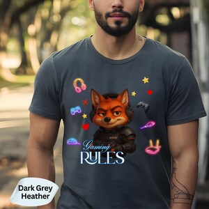 Gaming Men Cute Shirt, Birthday Gaming Gifts for Boys, Cool Trendy Gaming Printed Shirt, Men Gaming Rules T-shirt, Men Funny Gamer T-shirts