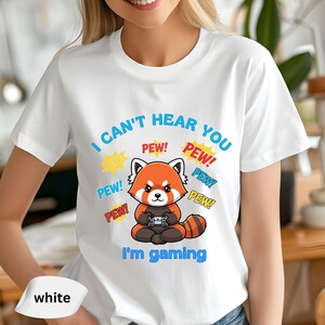 Gaming Women Cute Shirt, Birthday Gaming Gifts for Girls, Girls Cool Trendy Gaming Printed Shirt, Gamer Funny T-shirt, Women Video Gamer Tee