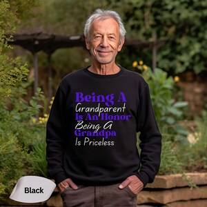 Grandparent Saying Cute Sweatshirt for Men, Grandpa Trendy Funny Sweatshirt, Gift for Grandfather, Grandfather Printed Sweater, Grandpa Gift