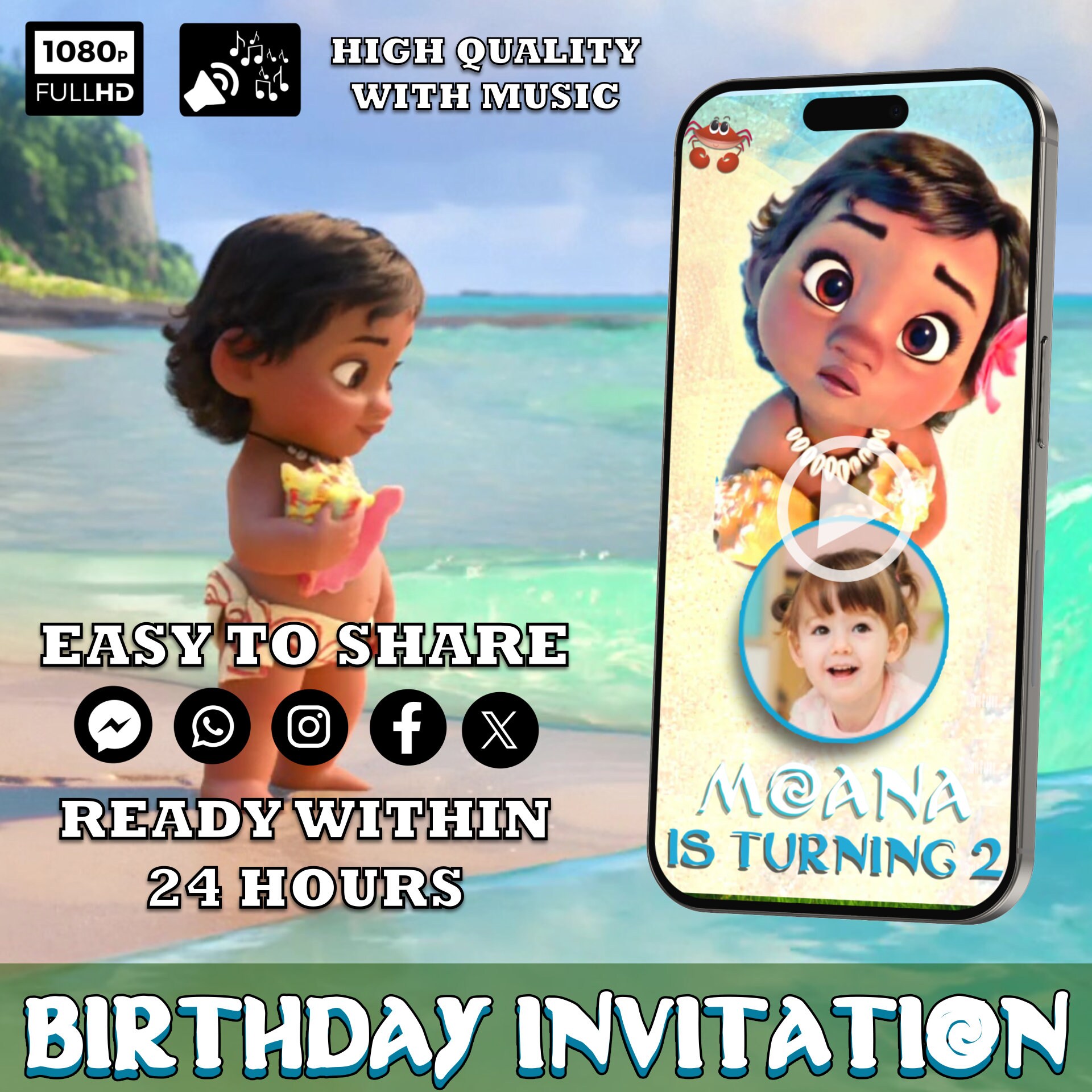 Moana Bingo 20 Cards, Printable Moana Bingo Game, Moana Printable Bingo ...