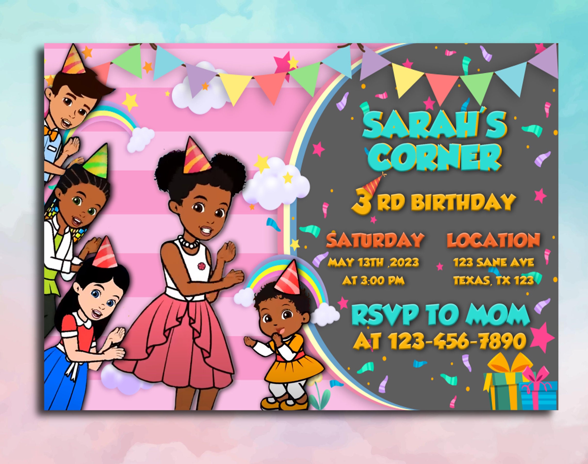 Gracie's Corner, Gracie Birthday, Gracie Printable, Gracie Digital