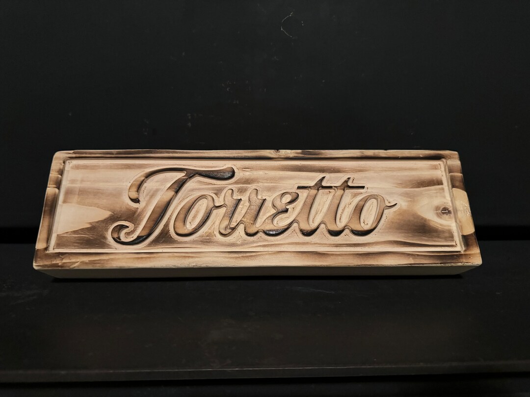 Embossed Wooden Sign - Etsy