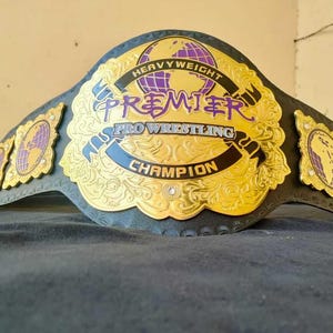 Premier Wrestling Championship Belt Replica  wwe replica wwf iwgp nwo wbc wba custom belts best gifts for him