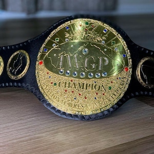IWGP World Heavyweight Wrestling Championship V1 Replica Tittle Belt  wwe replica wwf iwgp nwo wbc wba custom belts best gifts for him