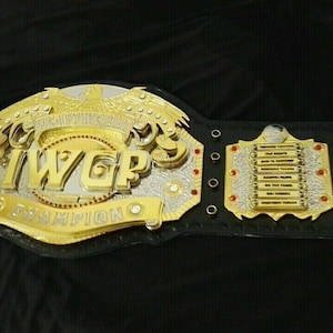 IWGP Champion Wrestling Belt Brand new Replica Duel Plated  wwe replica wwf iwgp nwo wbc wba custom belts best gifts for him