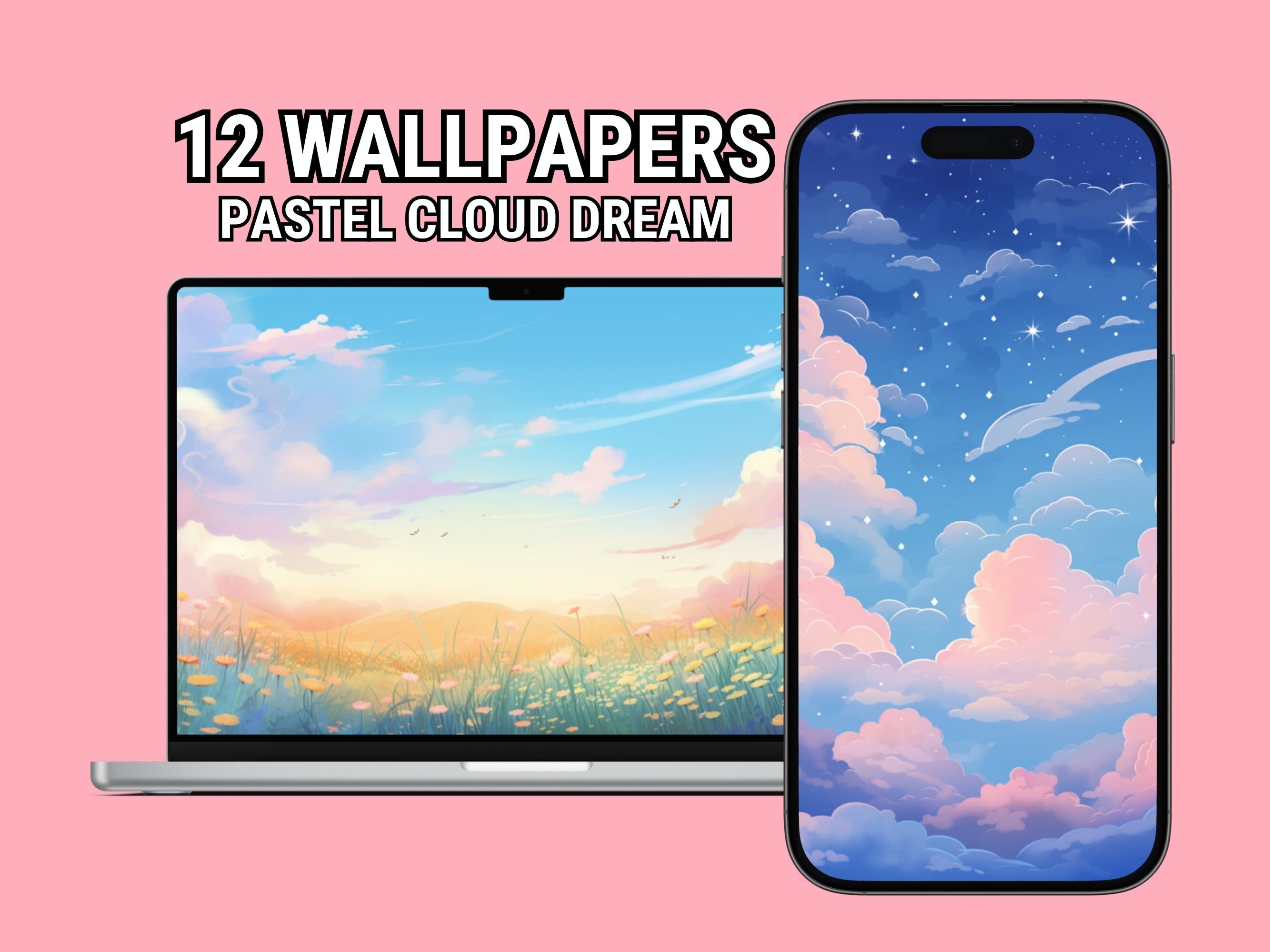 Pastel Wallpaper Cloud Wallpaper Dream Lofi Wallpaper Cute Image Phone