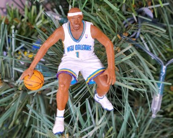 L/G Baron Davis New Orleans Hornets Vintage Y2K NBA Basketball