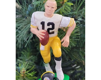 Terry Bradshaw Pittsburgh Steelers Football NFL Xmas Ornament Holiday vtg Jersey