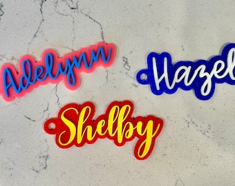 3D Printed Custom Key Chain