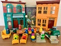 Vintage Sesame Street Fisher Price Little People Collectibles and Furniture