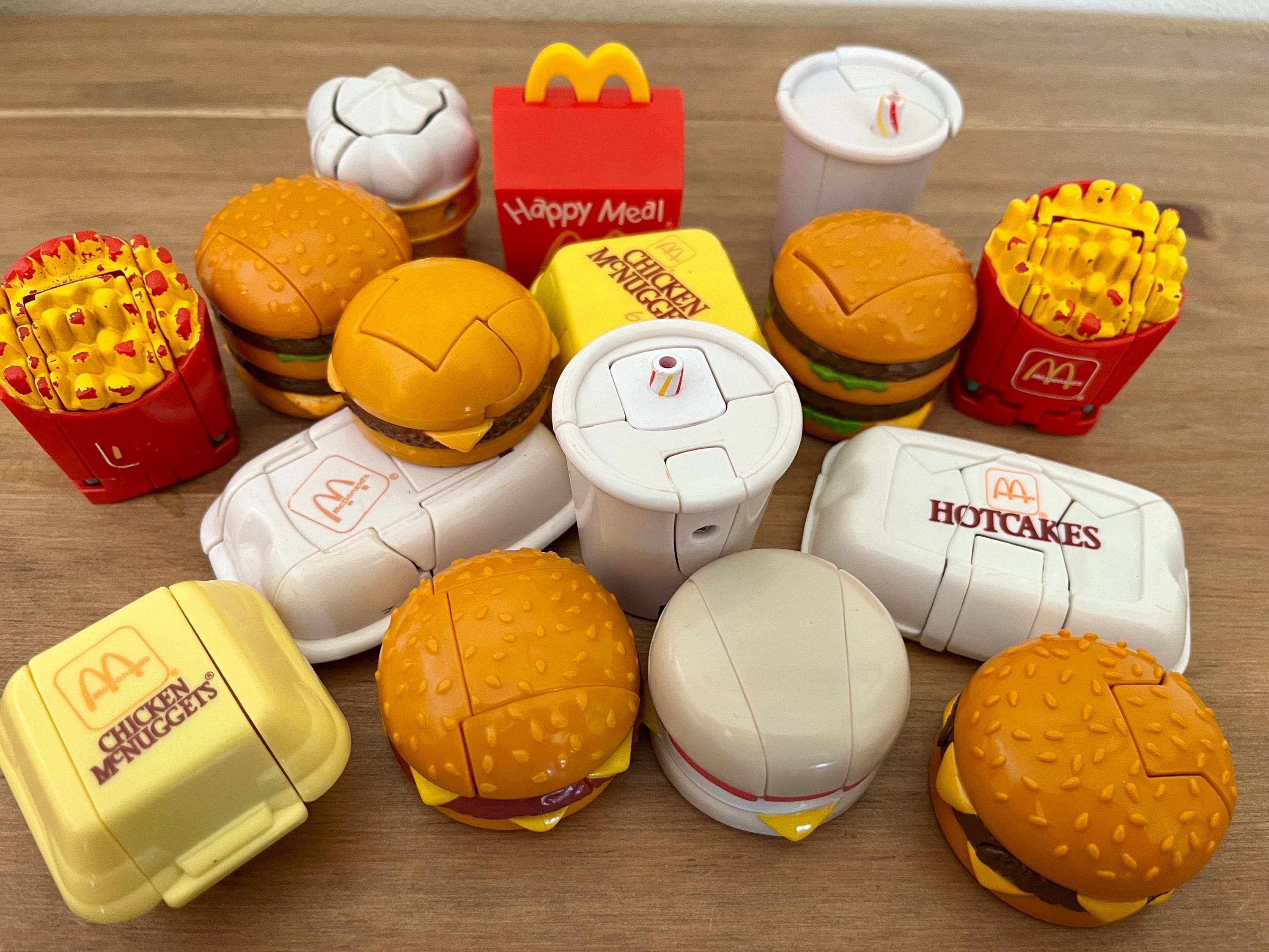 Vintage Mcdonalds Changeables - Etsy