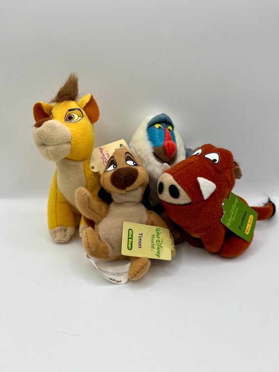 Vintage 2001 Kelloggs Disney Mini Bean Plush Characters - Etsy