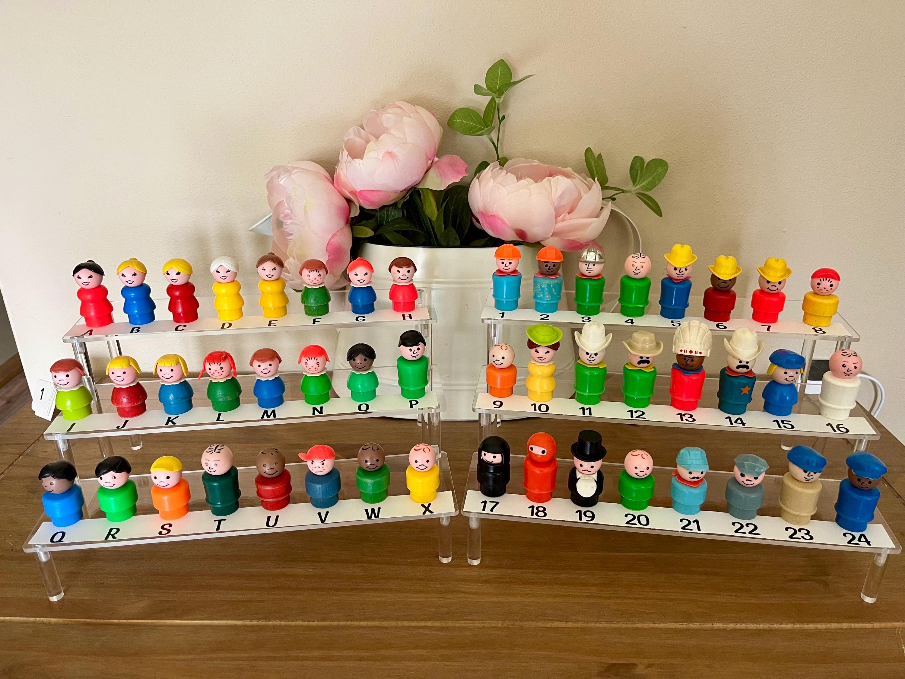 Vintage Fisher Price Little People, Play and Pretend, Collectible Fisher Price
