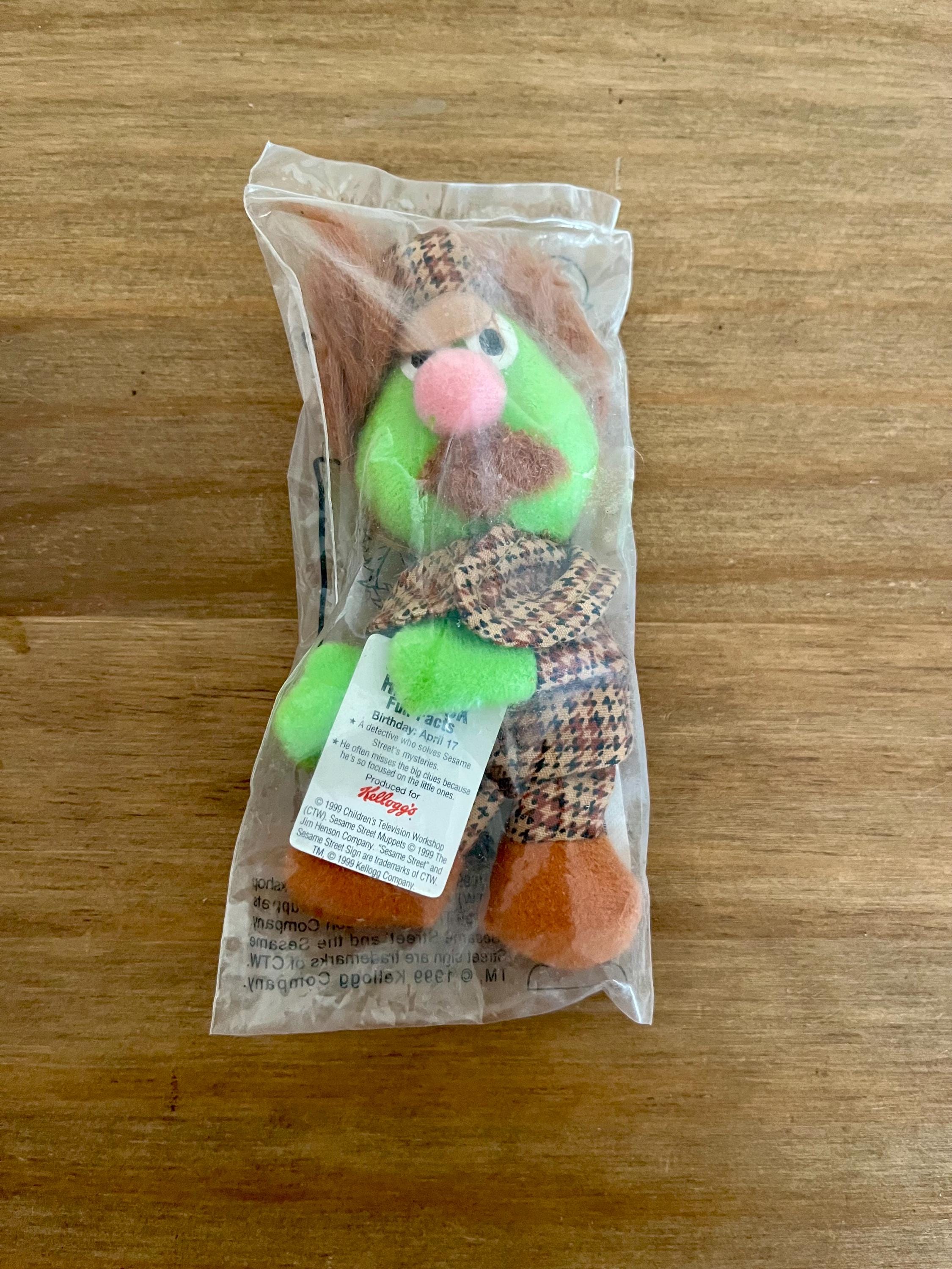 Vintage 1999 Kelloggs Sesame Street Mini Bean Plush: Elmo, Big