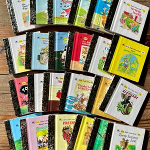 Vintage NEW Miniature Little Little Golden Books, Children's Books (2.5 in)