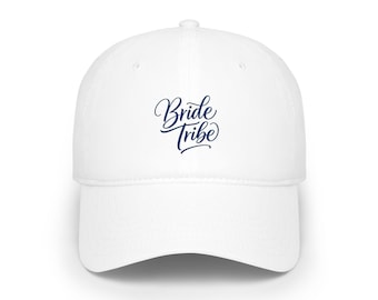 Gorra Bride Tribe / Gorra de béisbol, Despedida de soltera, Letra bordada