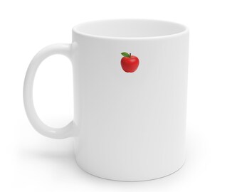 Taza de cerámica Red Apple para profesores - 325 ml