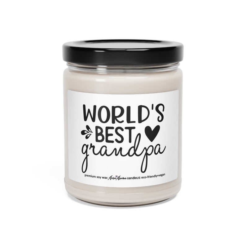 Grandpa Candle World's Best Grandpa Candle Gift Funny Gift for Grandpa