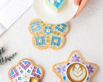 DIY Handcraft Material Kit | Mosaic Coaster