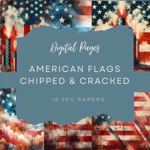 Bandeira americana listras estrelas papéis digitais lascados fundo sujo páginas gráficas imagem rachada enferrujada fogos de artifício quadrado vintage rasgado envelhecido