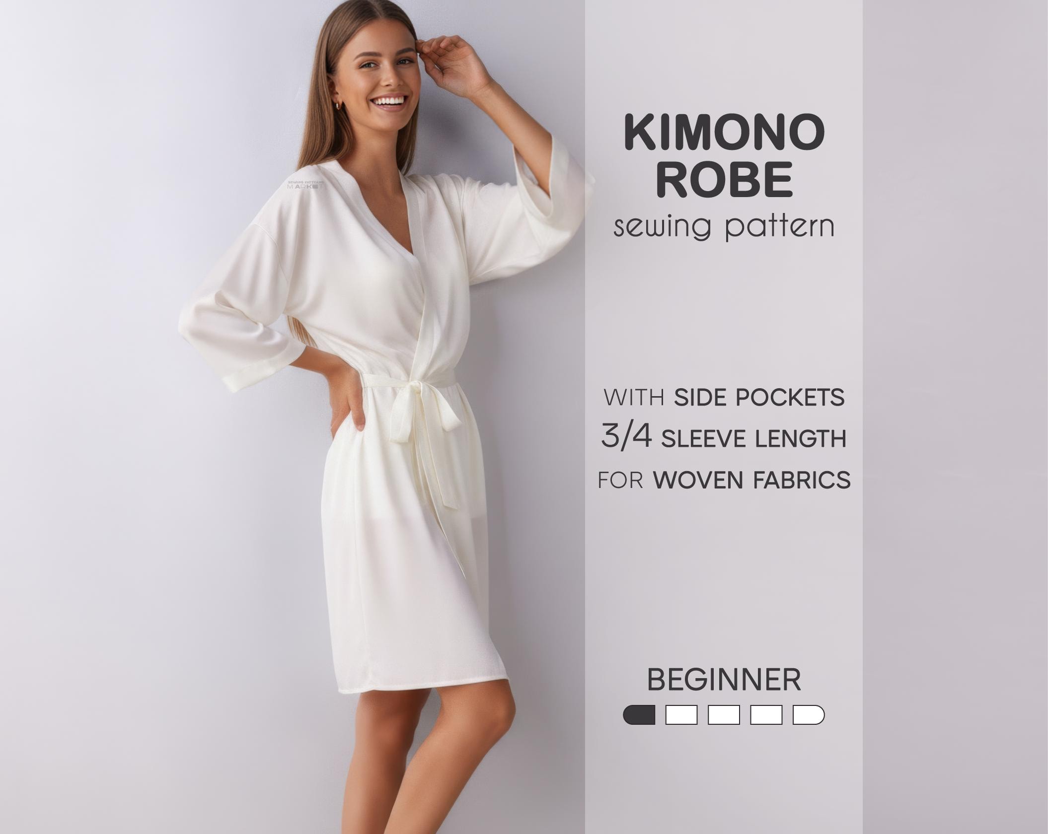 Lot De 50 Robes Kimono En Soie Pour Femme – Assorties – Taille 4XL (neuf)