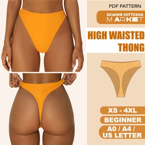 Plus Size Thongs 