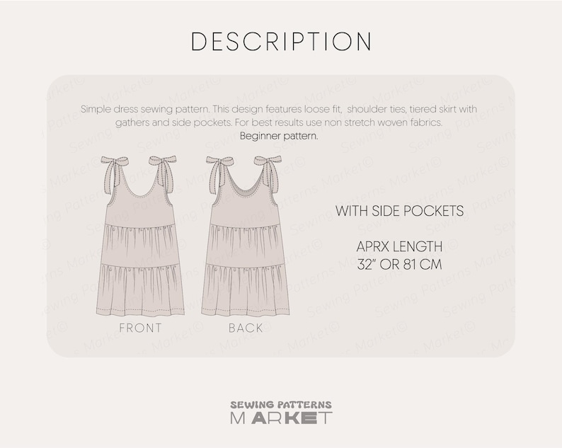 sundress sewing pattern, babydoll dress pattern, summer dress pattern, mini dress sewing pattern, linen dress pattern, PDF Sewing patterns for women, plus size dress pattern, simple dress pattern, beginner dress pattern, house dress, flared dress pattern, short dress pattern, simple pattern pattern, cotton dress, dress with pockets for women, easy dress pattern, beach dress pattern, womens dress pattern, tiered dress sewing pattern