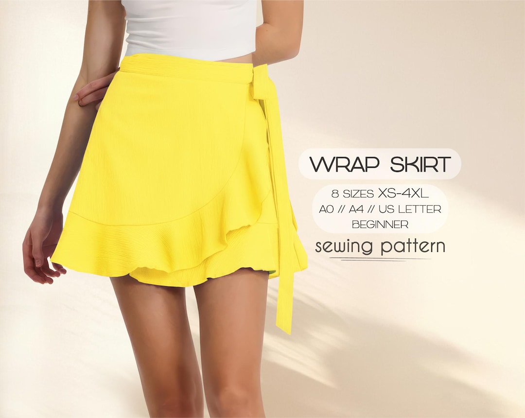 【INCHANT ME】Tartan Frill Wrap Skirt Layered Recommendation] Tartan Frill Wrap Skirt - INCHANT ME