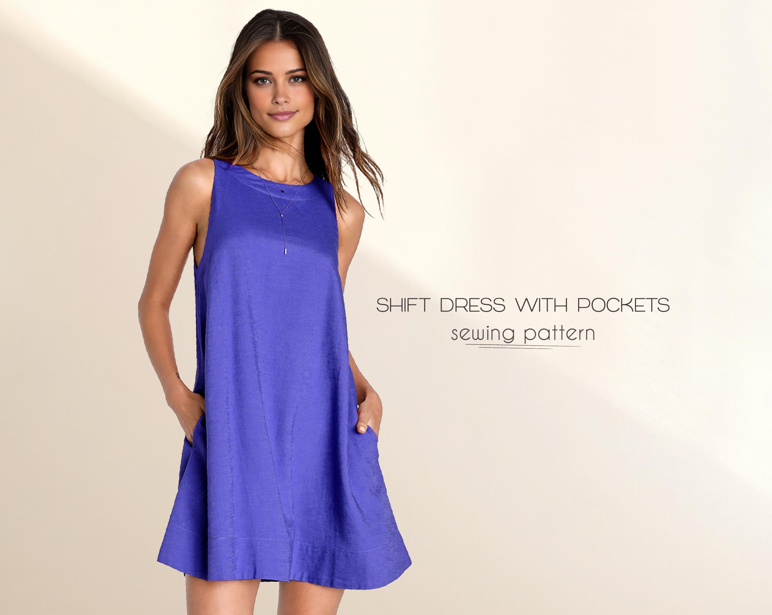 Cotton Shift Dress - Etsy