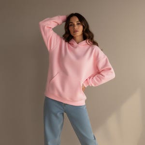 Hoodie Sewing Pattern For Women, Oversized Sweatshirt Pattern, Women's Crewneck PDF Pattern, Women's Sweatshirt Pattern PDF Download, Women’s sweatshirt sewing pattern, pullover pattern for women, crewneck sewing pattern, casual fleece top pattern, hoodie sewing pattern, long sleeve top sewing pattern, loungewear sewing pattern for women,  beginner-friendly sewing pattern, digital women’s clothing pattern, comfy everyday pullover sewing project for stretch fabrics, jumper pattern for women