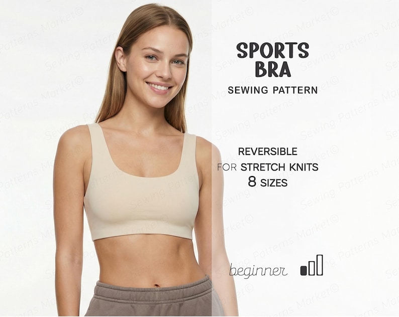 PDF sewing patterns for women, bralette sewing pattern, yoga top pattern, sports bra sewing pattern, bikini pattern, plus size bikini patterns, reversible bikini pattern, women swimsuit pattern, sports bra top, beginner pattern, yoga bra sewing pattern, fitness top pattern, easy bikini, crop top pattern