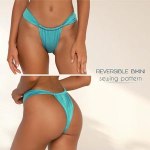 Bikini Micro Donna Sexy - Perizoma Sfoderato, Costume Da Bagno Minimalista, Tinta Unita