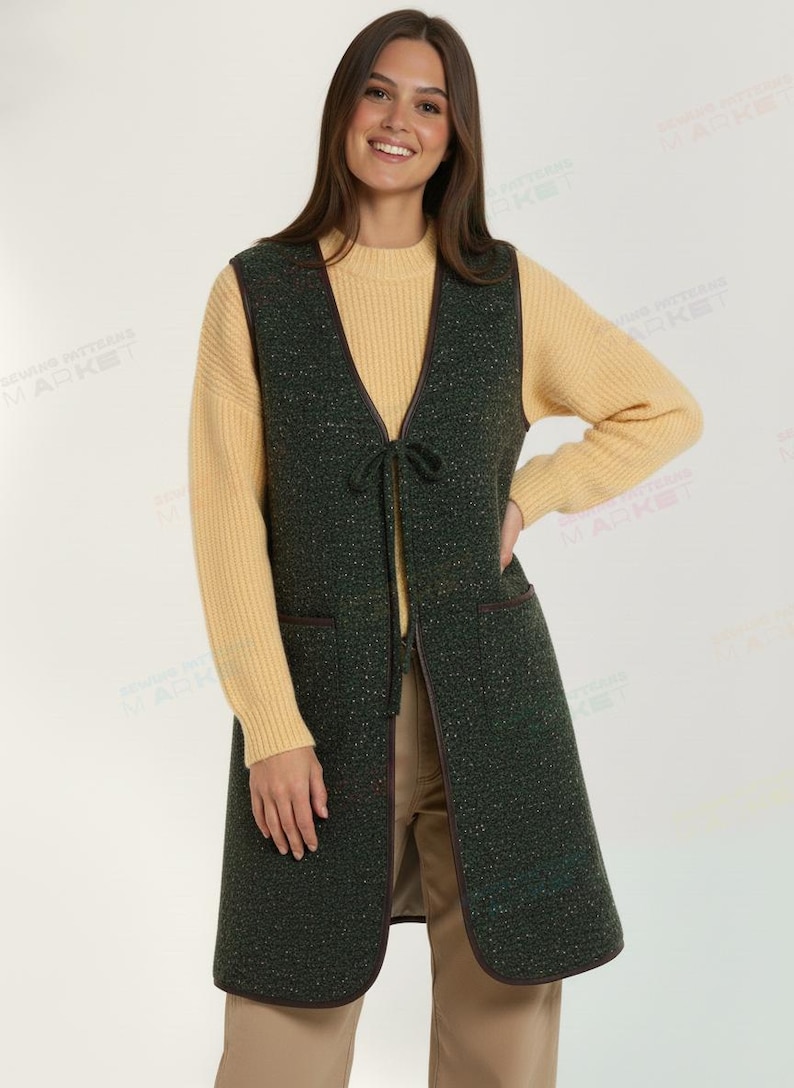 quilted coat pattern, sleeveless coat pattern, women's coat pattern, quilted jacket pattern, pdf sewing patterns for women, quilted vest pattern, insulated vest pattern, vintage vest pattern, bohemian vest pattern, hippie vest pattern, patchwork vest pattern, quilted top sewing pattern, women's vest pattern, quilted vest pattern, warm vest pattern, sewing patterns for women, clothes sewing patterns