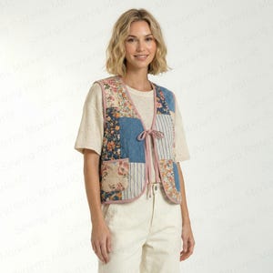 pdf sewing patterns for women, quilted vest pattern, insulated vest pattern, vintage vest pattern, bohemian vest pattern, hippie vest pattern, patchwork vest pattern, quilted top sewing pattern, women's vest pattern, quilted vest pattern, warm vest pattern, sewing patterns for women, clothes sewing patterns, quilted jacket pattern for women, patchwork jacket pattern for women