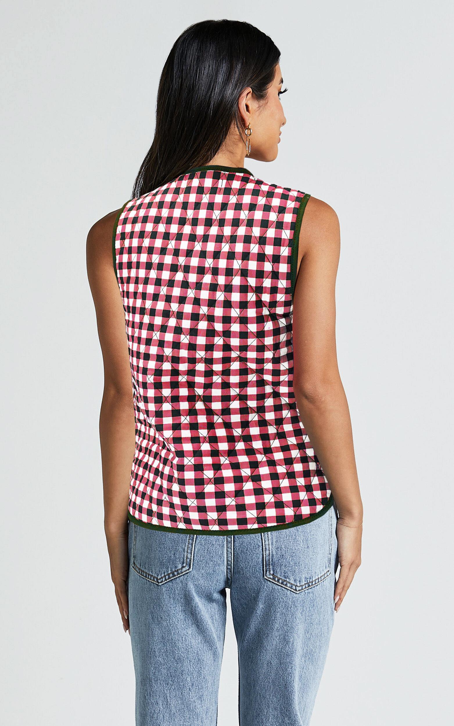 Vest With Patterns Quilted Vest Pattern Vintage Vest Sewing Pattern | Quilted Top Beginner ...