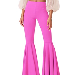 Flare Leggings Pattern, Flared Pants Sewing Pattern, Yoga Pants Pattern For Women, PDF Sewing patterns for women, womens clothes patterns, beginner sewing patterns, digital sewing patterns, stretch pants pattern, yoga pants pattern, flare leggings pattern, flared pants sewing pattern, yoga leggings patterns, womens leggings pattern, bell bottom pant pattern, gym pants pattern, flared trousers sewing pattern, Carnaval pants, costume pants pattern, Abba party pants pattern