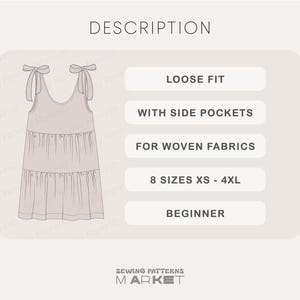 sundress sewing pattern, babydoll dress pattern, summer dress pattern, mini dress sewing pattern, linen dress pattern, PDF Sewing patterns for women, plus size dress pattern, simple dress pattern, beginner dress pattern, house dress, flared dress pattern, short dress pattern, simple pattern pattern, cotton dress, dress with pockets for women, easy dress pattern, beach dress pattern, womens dress pattern, tiered dress sewing pattern