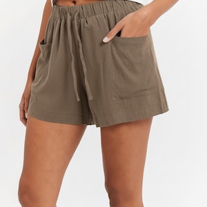 Easy Shorts Pattern, Wide Leg Shorts Pattern, Women's Shorts Sewing Pattern, Cotton Shorts With Pocket Pattern, Plus Size Digital Patterns, linen shorts pattern, shorts pattern for beginners, shorts pattern for woven fabrics, elastic waistband shorts, shorts pattern for woven fabrics, lounge shorts pattern, sewing patterns for women, shorts pdf pattern, casual shorts pattern, elastic waistband shorts pattern, summer shorts pattern, boxer shorts pattern