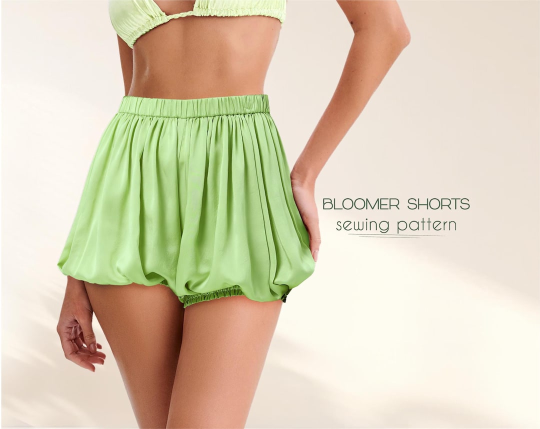 Bloomer Shorts Sewing Pattern for Women Cosplay Pattern Beginner Level