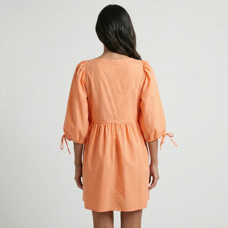 Cotton Dress Sewing Pattern, Oversized Dress Pattern, Summer Dress ...