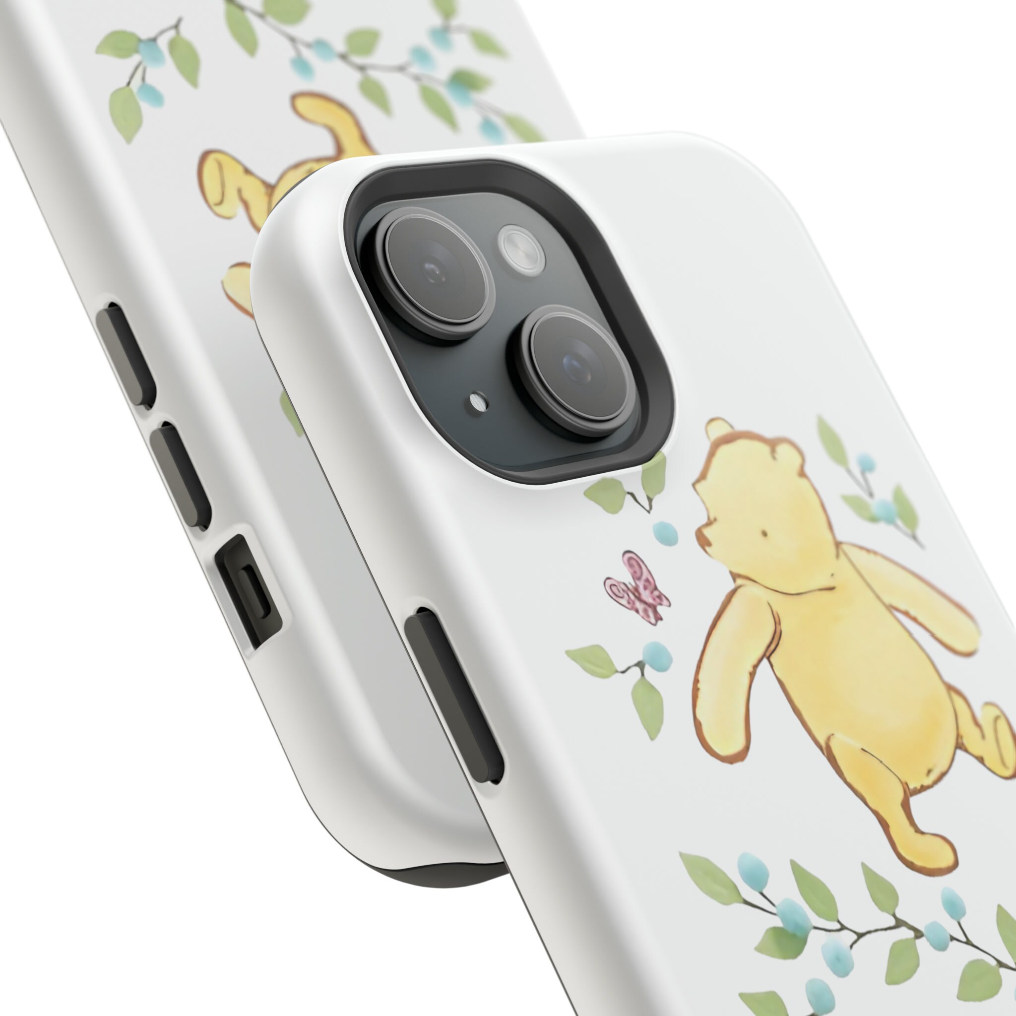 Winnie The Pooh And Eeyore Elegant Vintage iPhone Cases