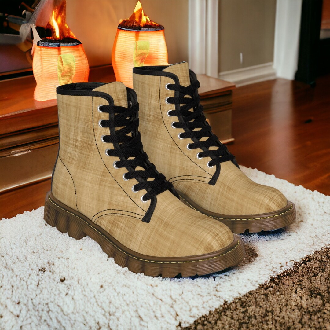 Men's Canvas Boots, Nylon Rubber Sole Canvas Boots, Mens Anti Heat Work