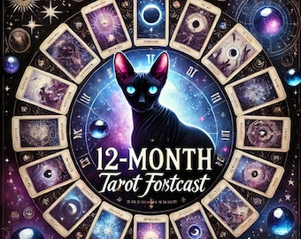 12 Month Tarot Forecast | Year Ahead