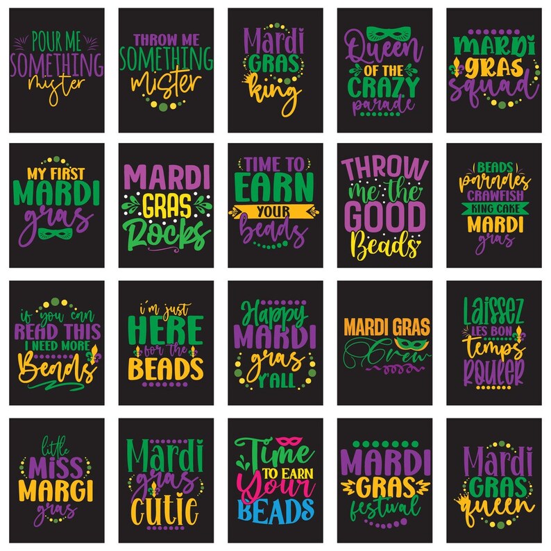 mardi gras phrases