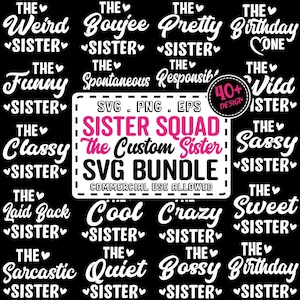友達同士で着るお揃いシャツ SVG バンドル - 女子会、パーティー、独身パーティー