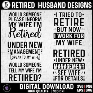 Funny Retirement 2025 Svg Bundle, Officially Retired, Funny Retirement Gifts, Retired Grandma, Retirement for Shirts Retired