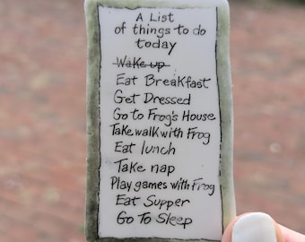 Sticker cottage grenouille et crapaud vintage pour enfants