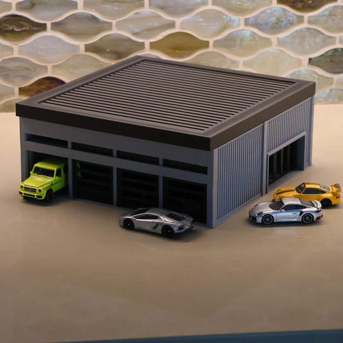 Horse Barn 1:64 scale by LiquidPaperz