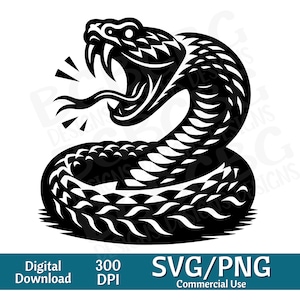 Schlange SVG, Schlange SVG, gewickelte Schlange SVG, svg, png, Vektorgrafik, Lasergravierer, Cnc, Clip Art, im freien svg